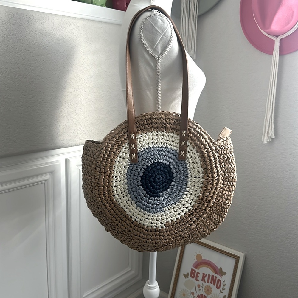 LARGE Raffia Bag NEW